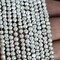 Gemstone Rondelle Bead Strands, Round Faceted, Polished Beads, Handmade Rondelle Beads, 12.5-inch, 3-4mm Round Strands for DIY Jewelry Making, GemMartUSA (70002)